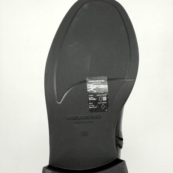 Vagabond Shoemakers Women Sheila Knee High Boot EU 39 US 8.5 M Black Leather NIB - Picture 12 of 12